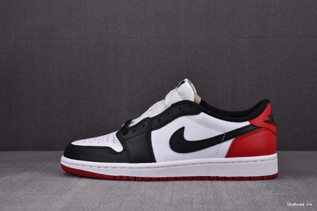 553560-116 (GS) 1 Low Jordan Black Toe 1027
